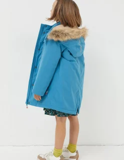 FatFace 3 In 1 Waterproof Coat Teal Green Hot