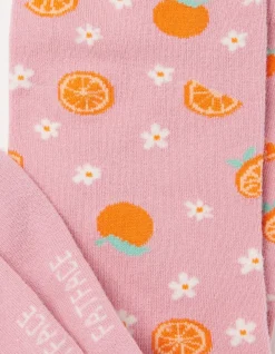 FatFace 1 Pack Orange Socks Pink Best