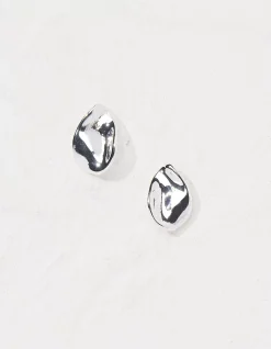 FatFace Abstract Studs Silver Online
