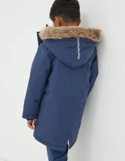 FatFace Addison Waterproof Coat Navy Hot