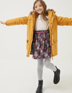 FatFace Addison Waterproof Parka Ochre