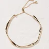 FatFace Adjustable Bangle Gold Sale