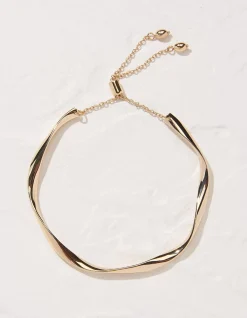 FatFace Adjustable Bangle Gold Sale