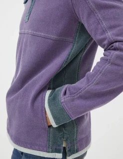 FatFace Airlie Pocket Sweatshirt Purple Sale