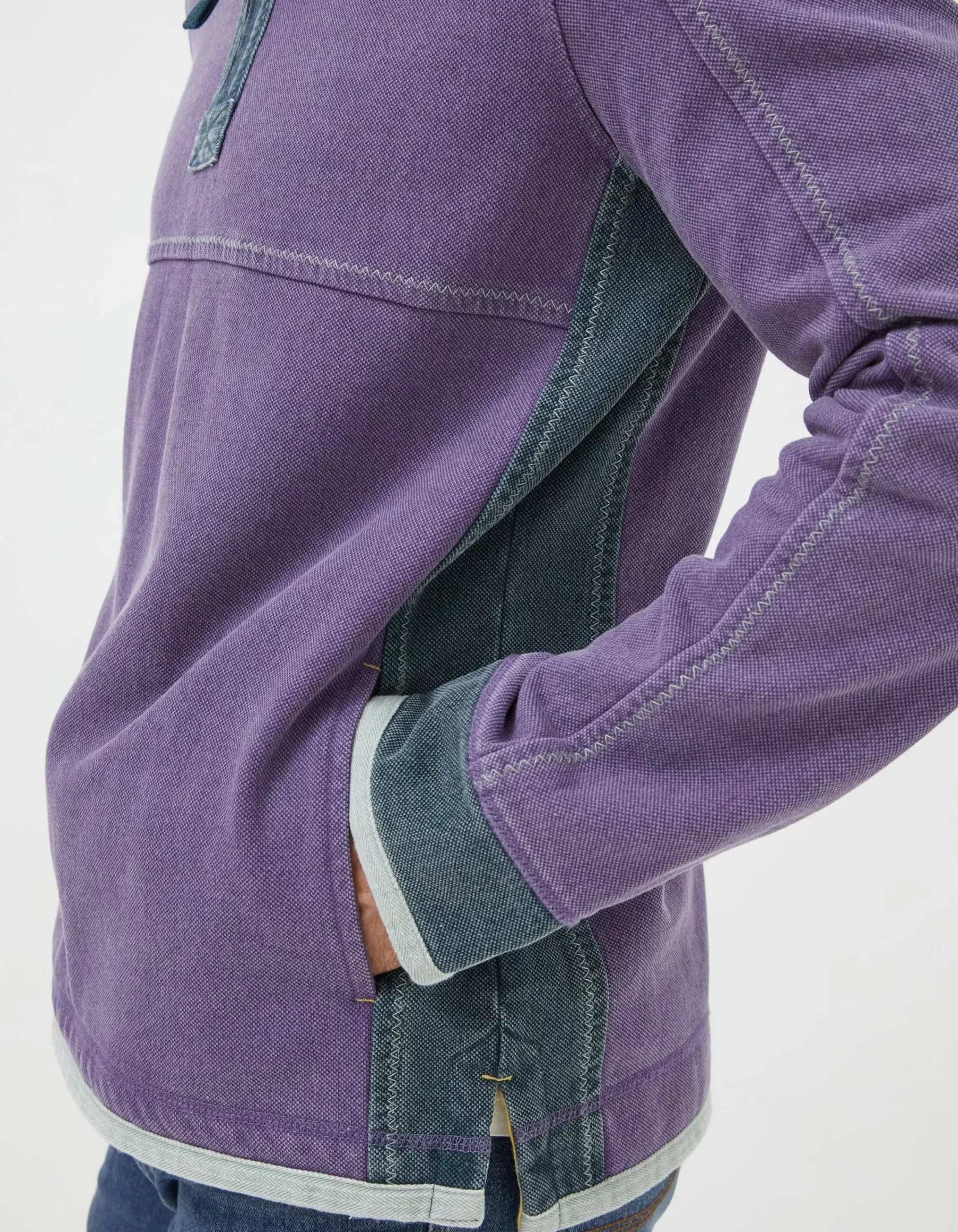 FatFace Airlie Pocket Sweatshirt Purple Sale