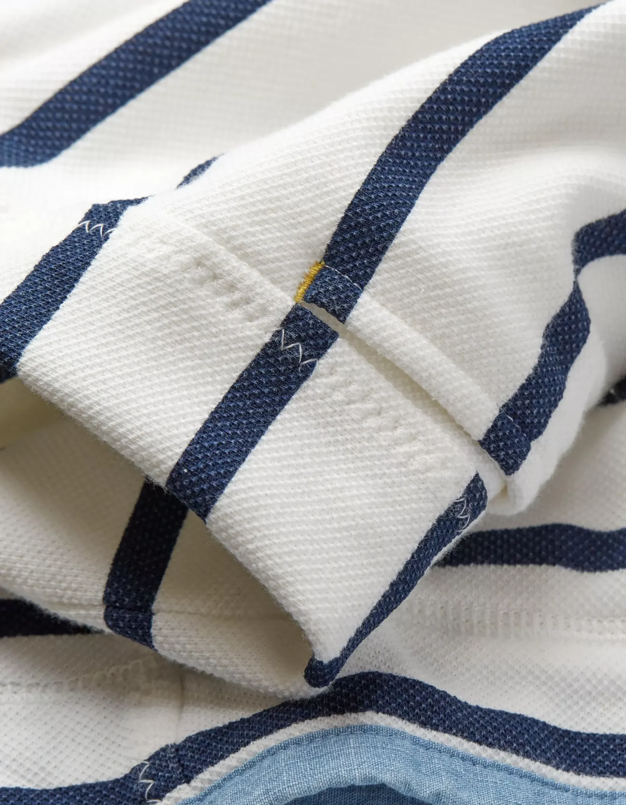 FatFace Airlie Stripe Sweat Ivory Sale