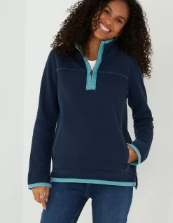 FatFace Airlie Sweatshirt Navy Discount