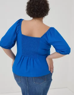 FatFace Alice Top Cobalt Blue Sale