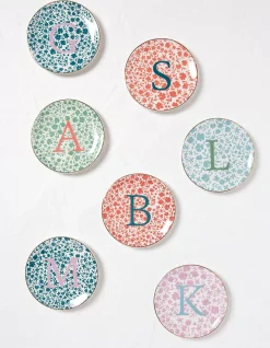 FatFace Alphabet Trinket Dish A-L Multi New