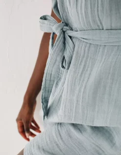 FatFace Annie Beach Playsuit Chambray