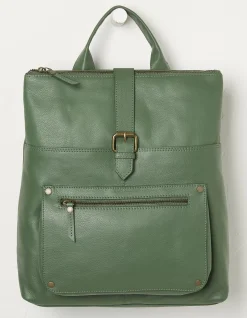 FatFace Ava Backpack Green Outlet