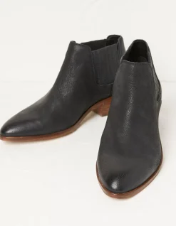FatFace Ava Western Ankle Boot Black Best