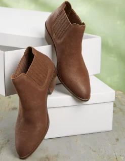 FatFace Ava Western Ankle Boot Tan