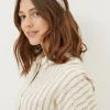 FatFace Aztec Texture Head Band Ivory Online
