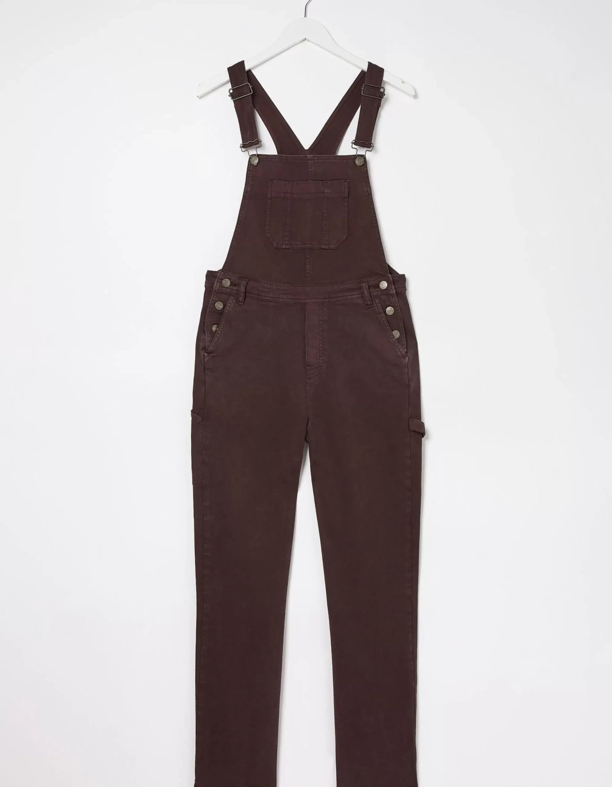 FatFace Banbury Canvas Dungaree Purple Discount