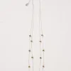 FatFace Bead Layered Necklace Silver Sale