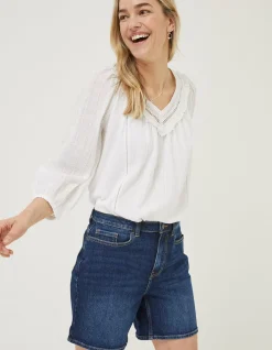 FatFace Bella Top White Sale