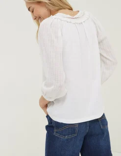 FatFace Bella Top White Sale