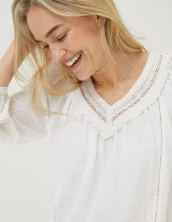 FatFace Bella Top White Sale