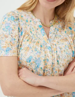 FatFace Betty Mineral Tunic Ivory Clearance
