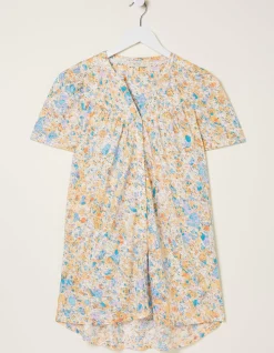FatFace Betty Mineral Tunic Ivory Clearance