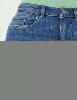 FatFace Bisley Denim Bermuda Shorts Mid Blue Best