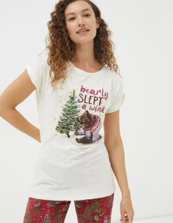 FatFace Bobbi Bear T-Shirt Best