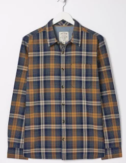 FatFace Bonby Indigo Check Shirt Navy Best