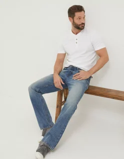 FatFace Bootcut Authentic Wash Jeans Denim New