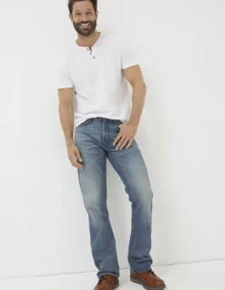 FatFace Bootcut Jeans Vintage Blue Best