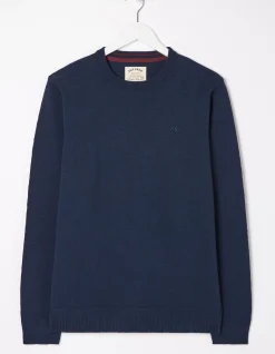 FatFace Braunton Crew Jumper Navy New