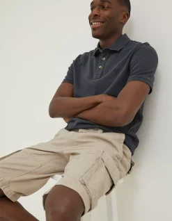 FatFace Breakyard Cargo Shorts Light Stone Best