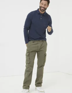 FatFace Breakyard Cargo Trousers Olive Green Hot