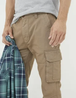 FatFace Breakyard Cargo Trousers Dark Natural Sale