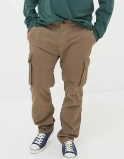 FatFace Breakyard Cargo Trousers Dark Natural Sale
