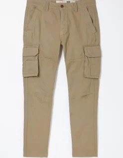 FatFace Breakyard Cargo Trousers Dark Natural Sale