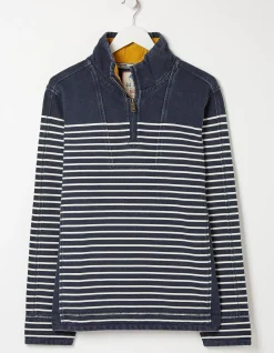 FatFace Breton Airlie Sweatshirt Navy Outlet