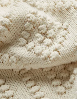 FatFace Brittany Bobble Jumper Ivory Clearance