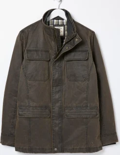 FatFace Broadsands 4 Pocket Jacket Brown New