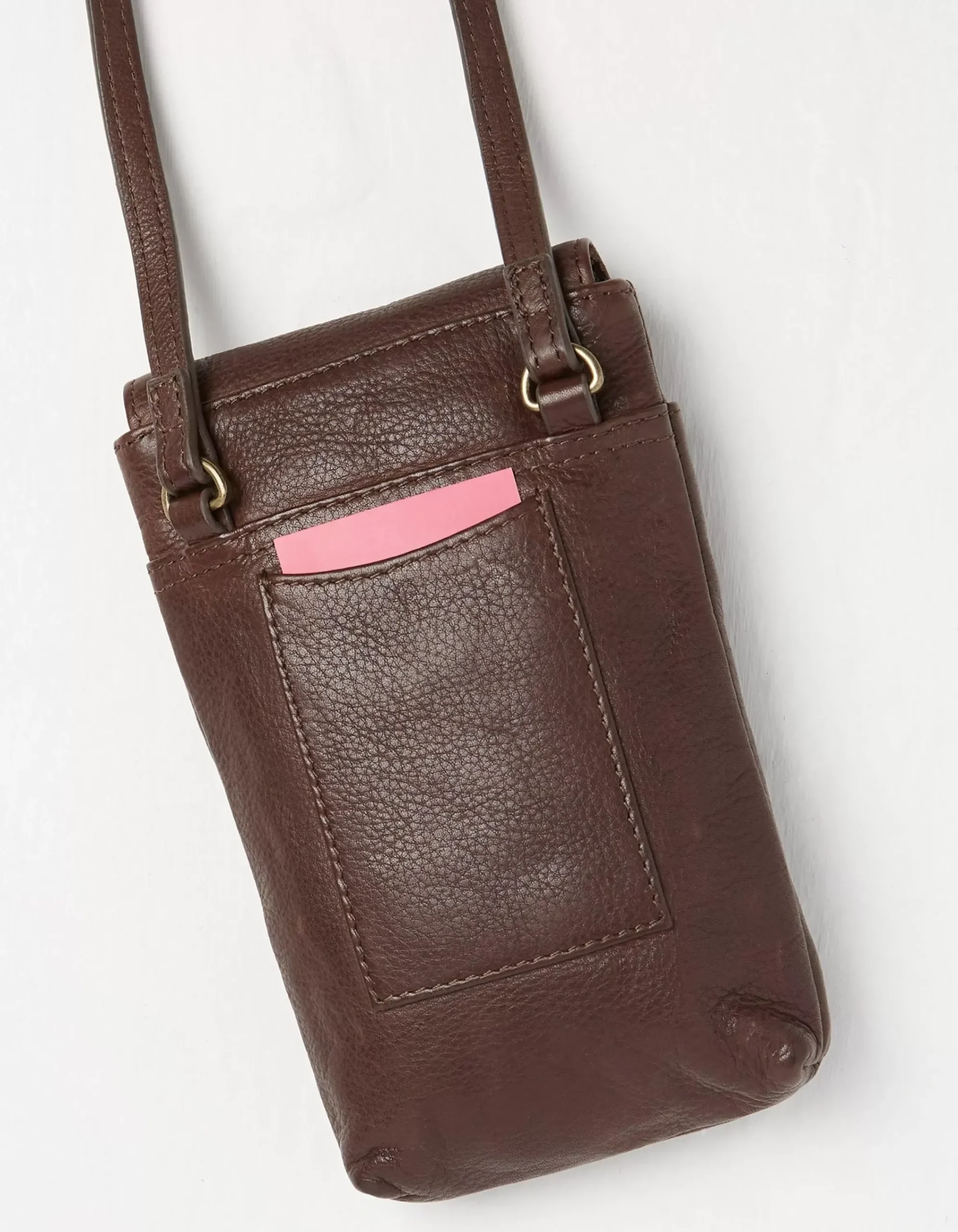 FatFace Bronte Bee Phone Bag Chocolate Brown Online