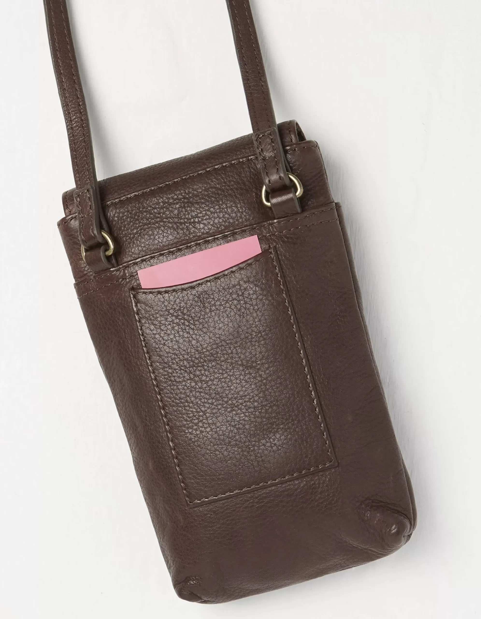 FatFace Bronte Bee Phone Bag Chocolate Brown Online