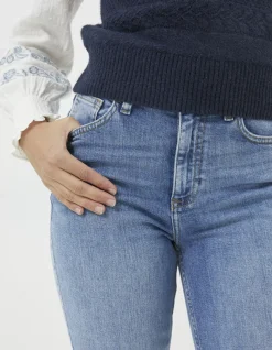 FatFace Brooke Bootcut Mid Blue Discount