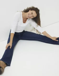 FatFace Brooke Bootcut Dark Blue Hot