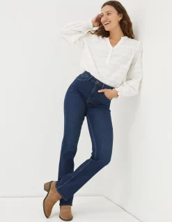 FatFace Brooke Bootcut Dark Blue Hot