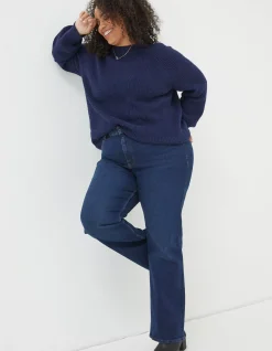 FatFace Brooke Bootcut Dark Blue Hot
