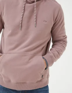 FatFace Brooke Hoodie Washed Purple Hot