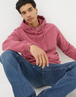 FatFace Brooke Overhead Hoodie Pink Online