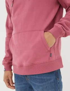 FatFace Brooke Overhead Hoodie Pink Online
