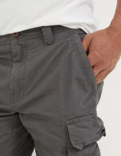 FatFace Bude Lightweight Cargo Shorts Dark Grey Best