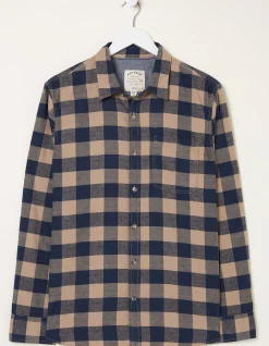 FatFace Buffalo Check Shirt Navy